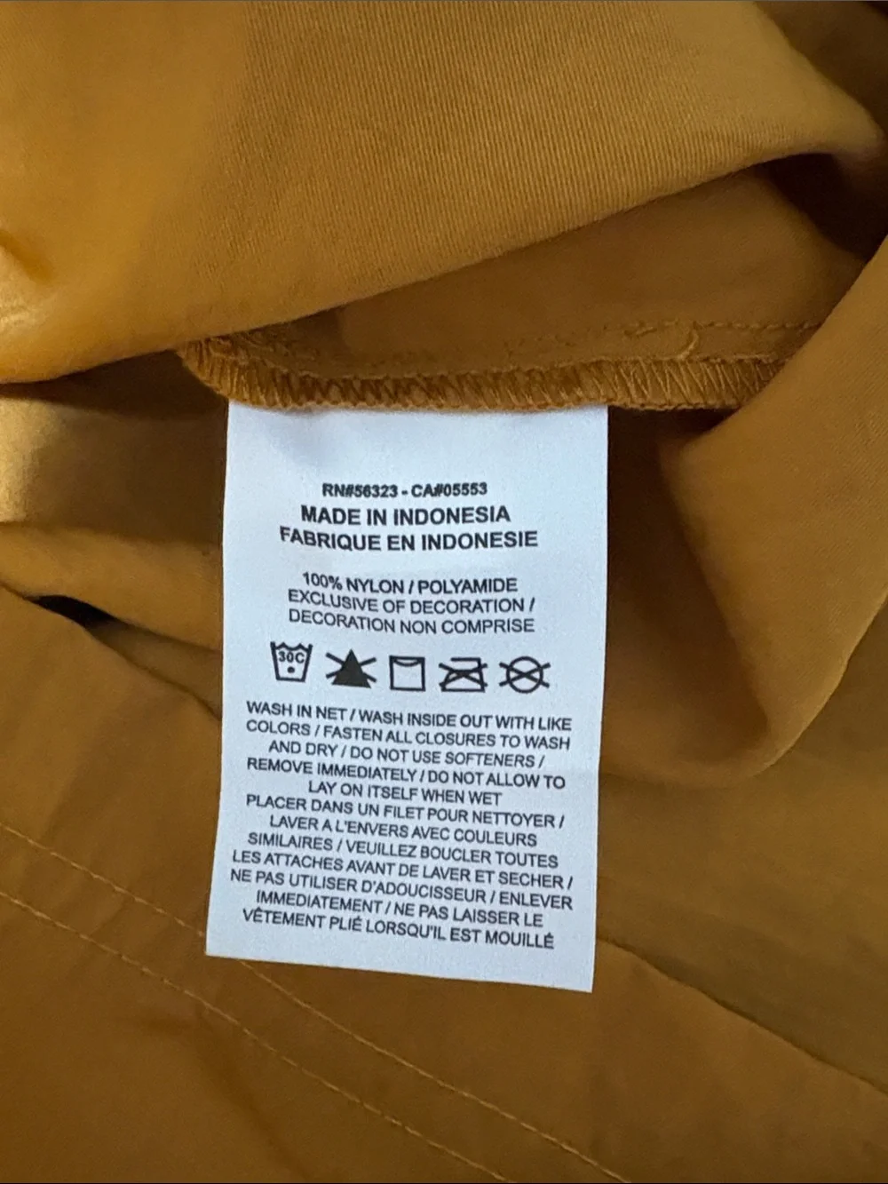 Nike Mustard Half-Zip Short Sleeve Bodysuit Dress